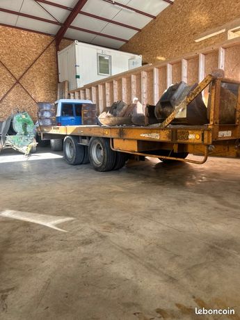 Porte engin double essieu masso