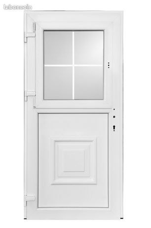 Porte entree campagnarde pvc