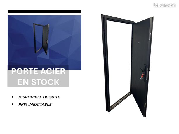 Porte entrée neuve stock