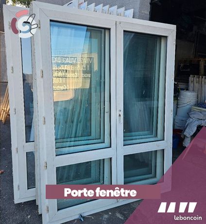 Porte fenêtre 2 vantaux ALU/PVC