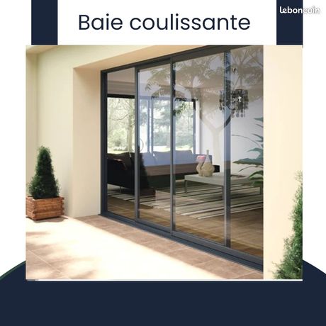 Porte fenêtre coulissante haut de gamme