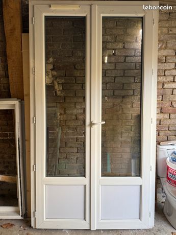 Porte fenêtre double PVC