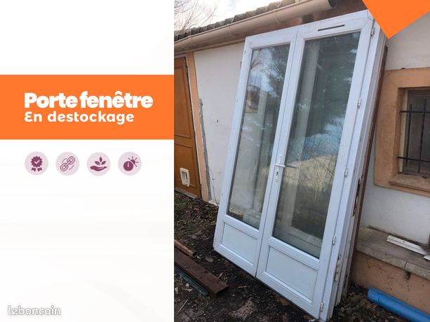 Porte fenetre PVC Blanche