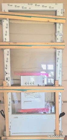 Porte fenêtre pvc double vitrage 2035 x 1005