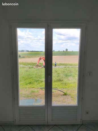 Porte Fenêtre PVC double vitrage