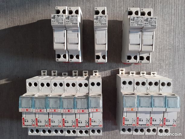 Porte-fusible legrand & df 10A 16A 32A