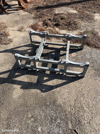 Porte futs galvanises