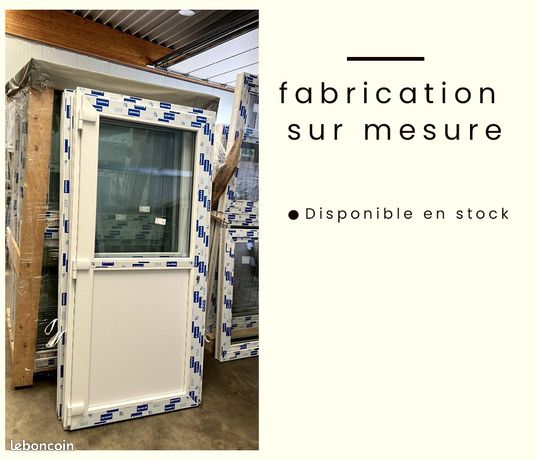 Porte pleine gris OG 208x86