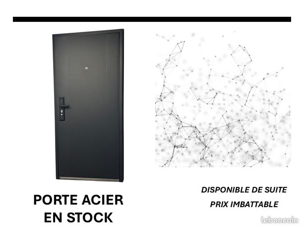 Porte prête à poser