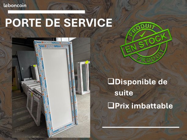 Porte PVC applique facile à poser