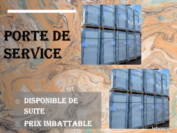 Porte PVC blanche standard