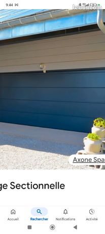 Porte sectionnelle motorisé 5000×2000