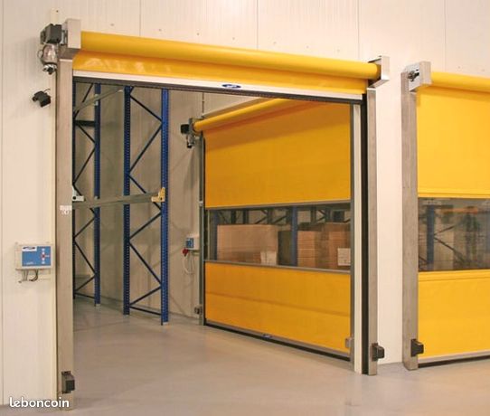 Porte souple rapide industriel