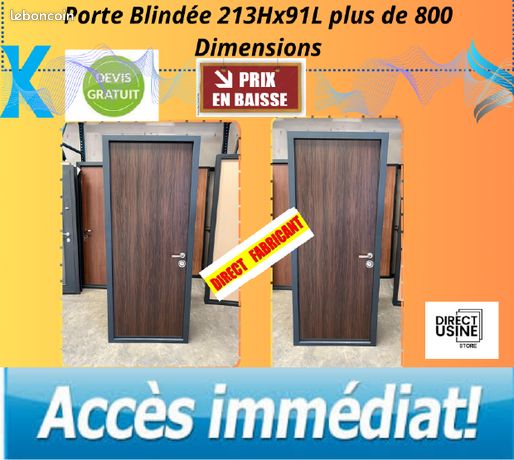 Porte blindée