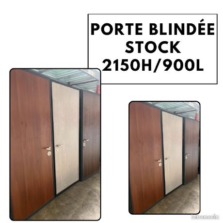 Porte blindée en acier