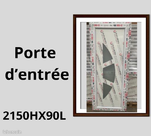 Porte d'entrée PVC