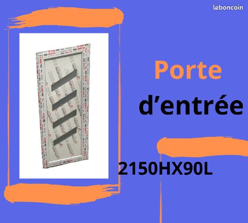 Porte d'entrée PVC : éclatant personnalisation possible