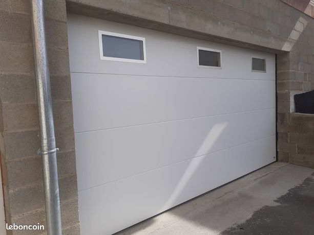 Portes de garage sectionnelles sur mesure