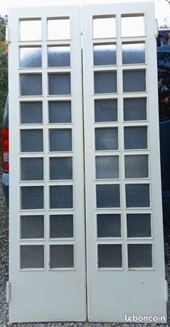 Portes vitrées battantes