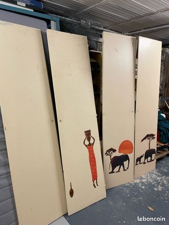 Portes de placard bois