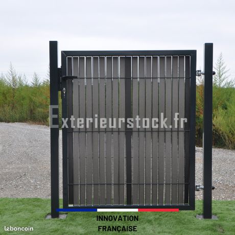 Portillon Portland vert 1m70