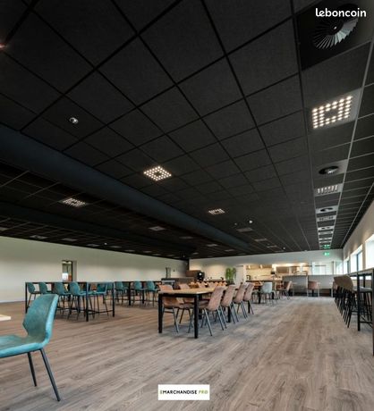 Pose Dalle de faux plafond & rail ossature