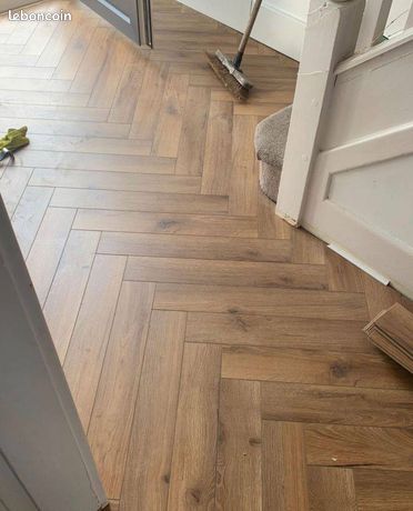 Pose de parquet