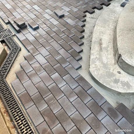 Poseur de pavagedallage