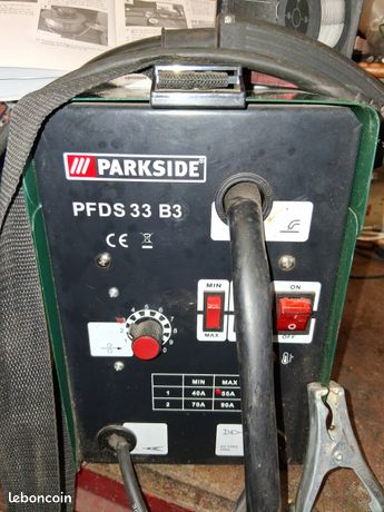 Poste à souder fil fourré Parkside