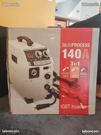 Poste de soudure Inverter semi-auto MIG/MAG 140A Gys EASYMIG 140