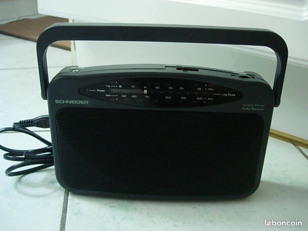 Poste radio portable SCHNEIDER