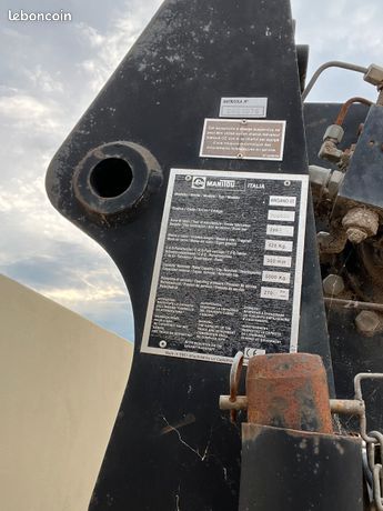 Potence hydraulique manitou