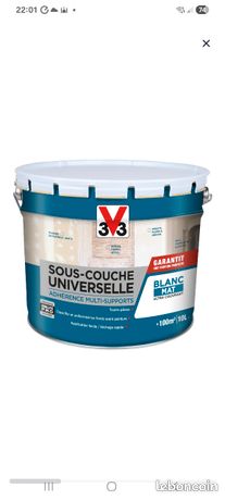 Pots peinture blanc 3v3