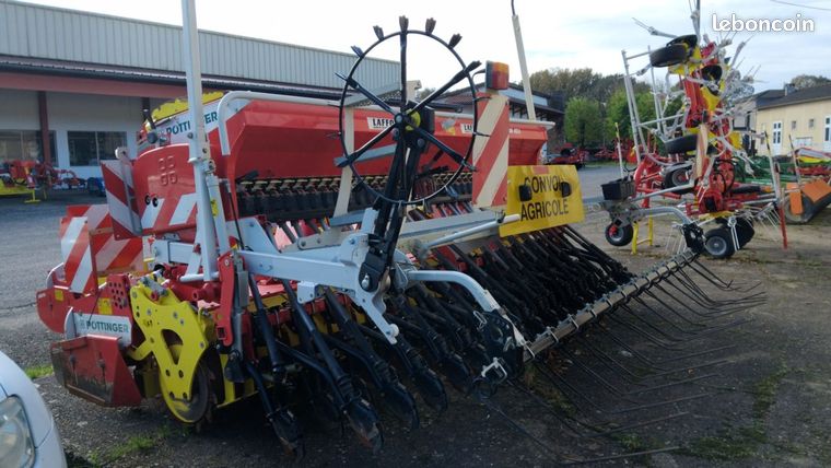 Pöttinger VITASEM 402 A + Pöttinger LION 402