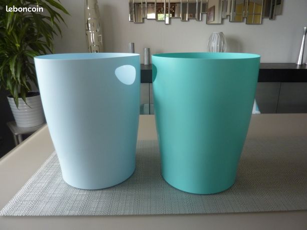 Poubelles de bureau "bureau vallée" NEUVES