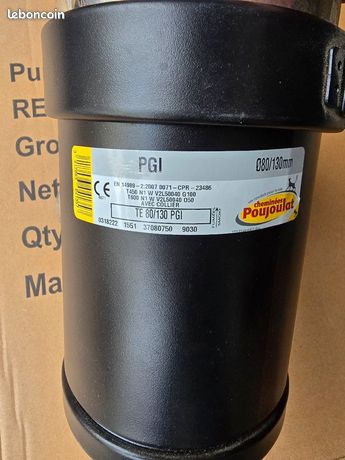 Poujoulat TE 80 /130 PGI noir