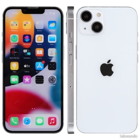 Pour iPhone 13 écran couleur faux modèle d'affichage factice non fonctionnel (Starlight)