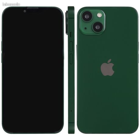 Pour iPhone 13 écran noir faux modèle d'affichage factice non fonctionnel (vert foncé)