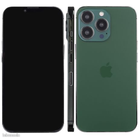Pour iPhone 13 Pro Black Screen Non-Working Fake Dummy Display Model (Vert foncé)