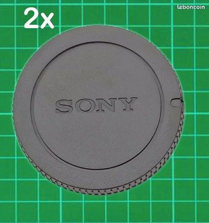 POUR SONY A 2 bouchons de boitier (compatibilité dans l'annonce)
