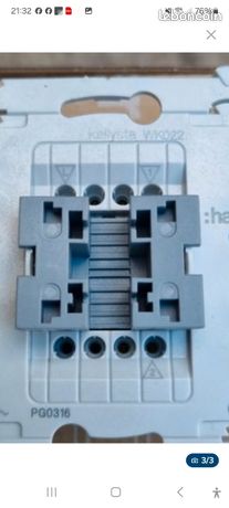 Poussoir hager pour Justine