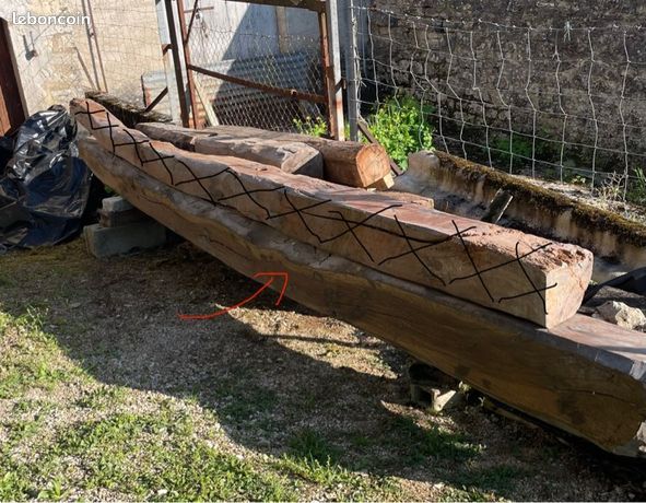 Poutre en chêne 550cm