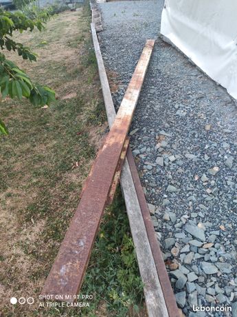 Poutre métallique UPN (4,14 m)