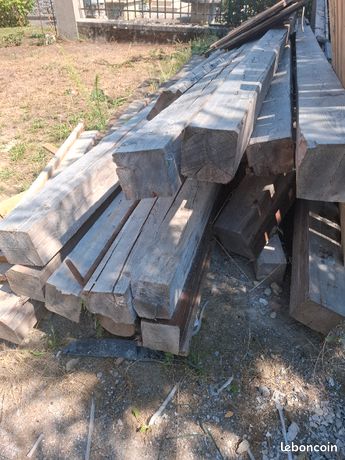 Poutres en bois de sapin de 3 à 5 m