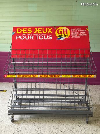 Présentoir à Presse 10 rangées