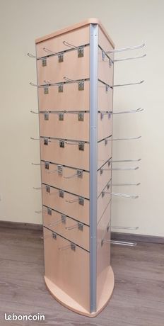 Présentoir tour 3 faces