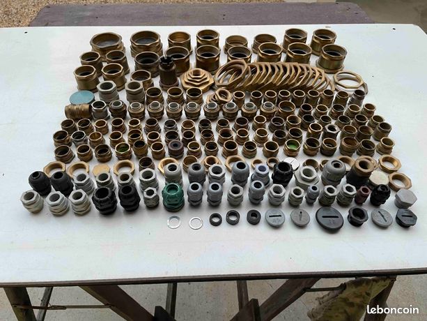 Presse étoupe électrique laiton et plastique