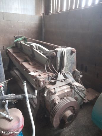 Presse guillotine rouleuse plieuses