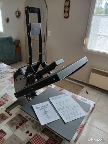 Presse pour flocage textile