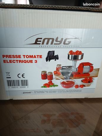 Presse-tomare électrique